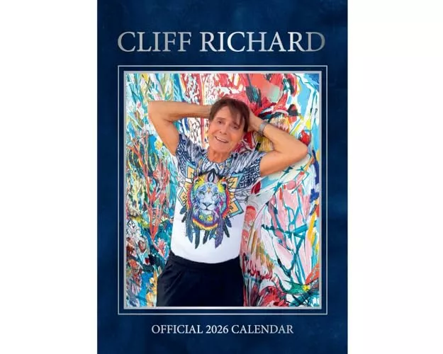 Cliff Richard 2026 A3 Calendar