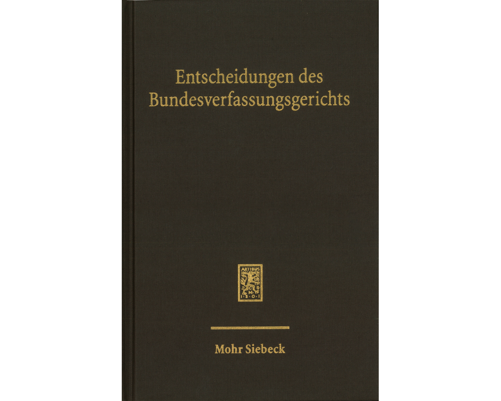 Entscheidungen des Bundesverfassungsgerichts (BVerfGE)