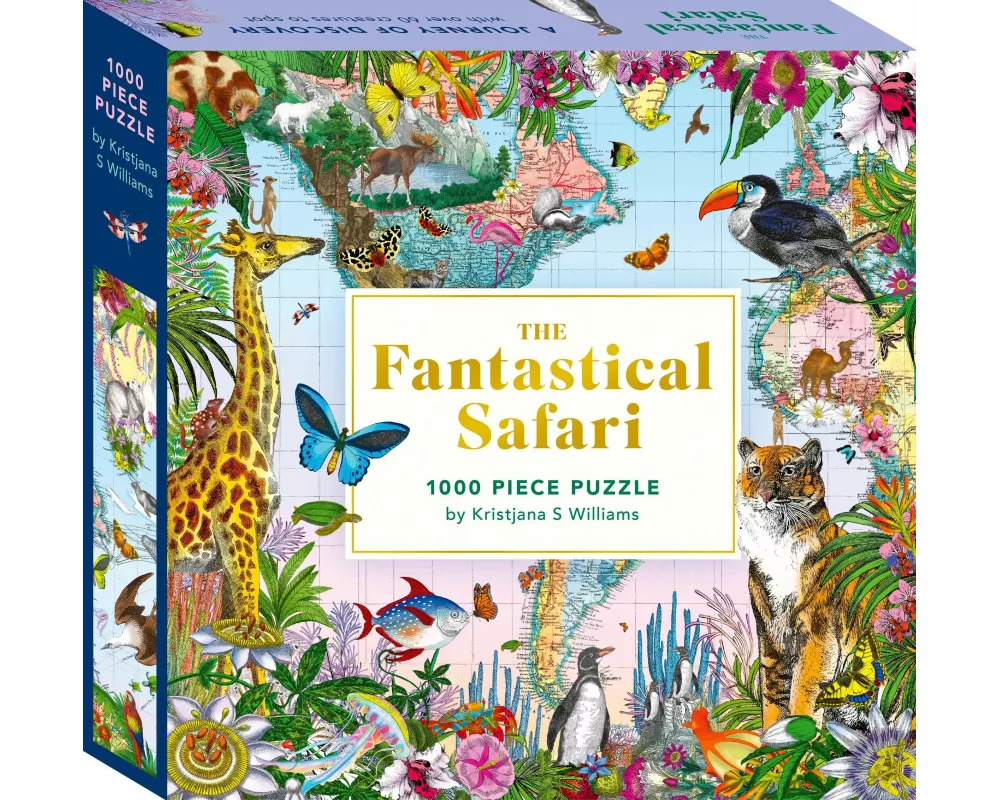The Fantastical Safari: 1000-piece Jigsaw Puzzle