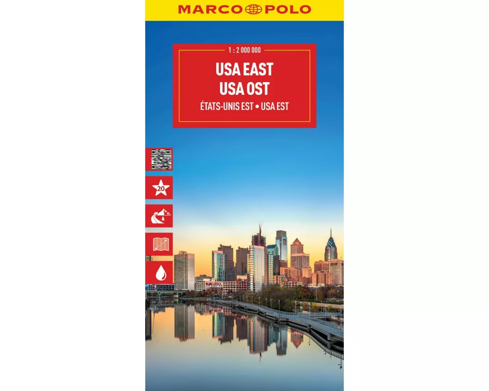 MARCO POLO Reisekarte USA Ost 1:2 Mio