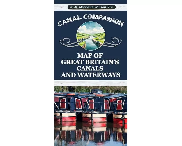 Canal Companion Map of Great Britain' s Canals & Waterways
