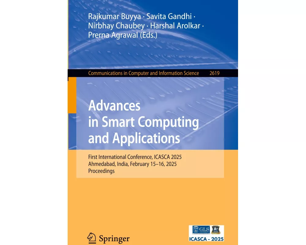 Advances in Smart Computing and Applications