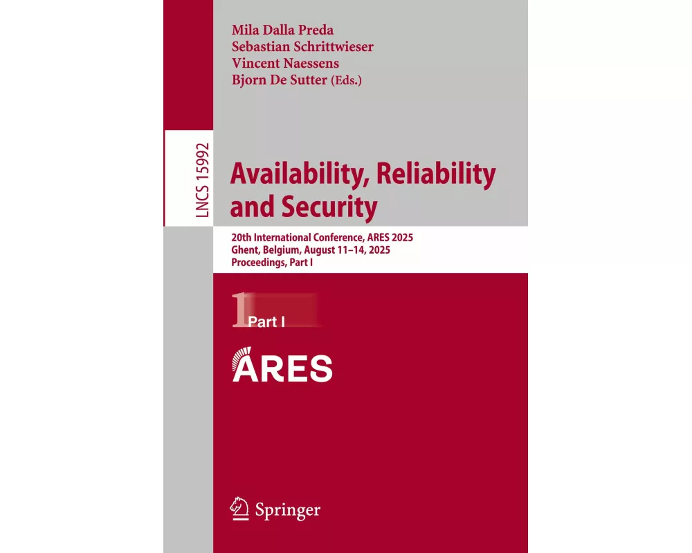 Availability, Reliability and Security