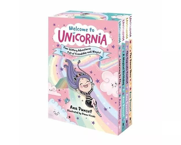 Welcome to Unicornia: Four Glittery Adventures Full of Friendship and Magic!