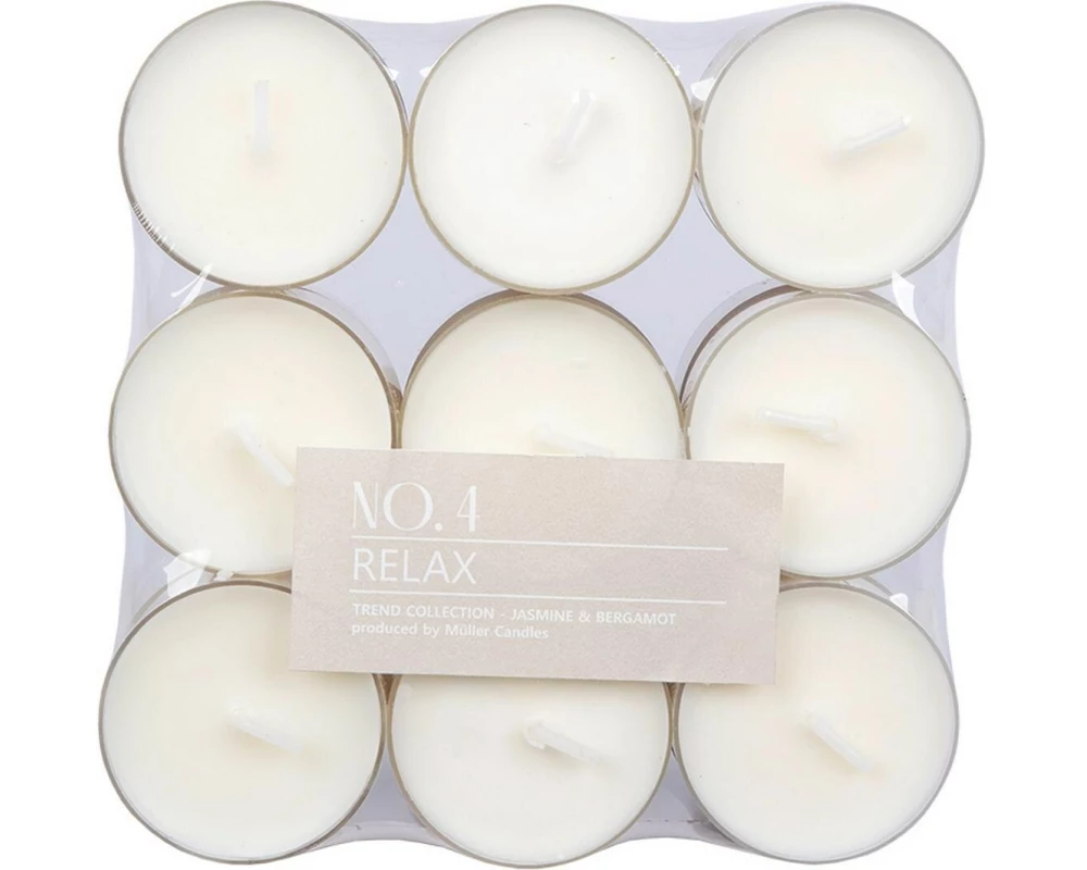 müller Kerzen Teelicht Relax 18 Stück