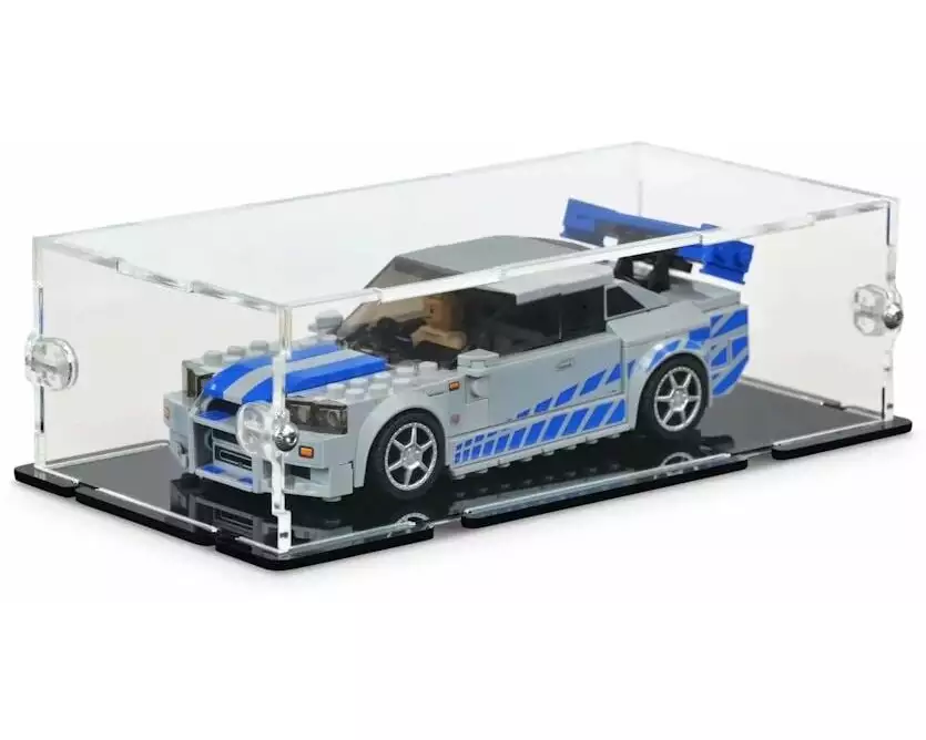 iDisplayit Baukasten Acryl-Display für LEGO 76917 2 Fast 2 Furious
