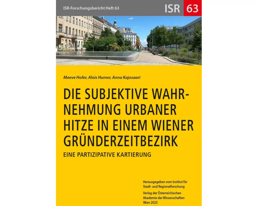 Die subjektive Wahrnehmung urbaner Hitze in einem Wiener Gründerzeitbezirk