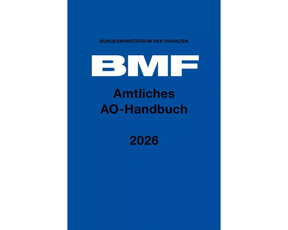 Amtliches AO-Handbuch 2026
