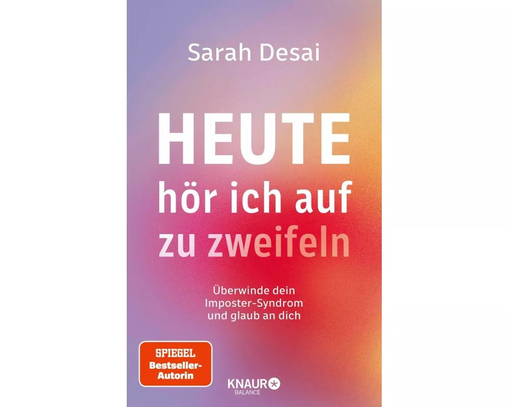 Heute hör ich auf zu zweifeln
