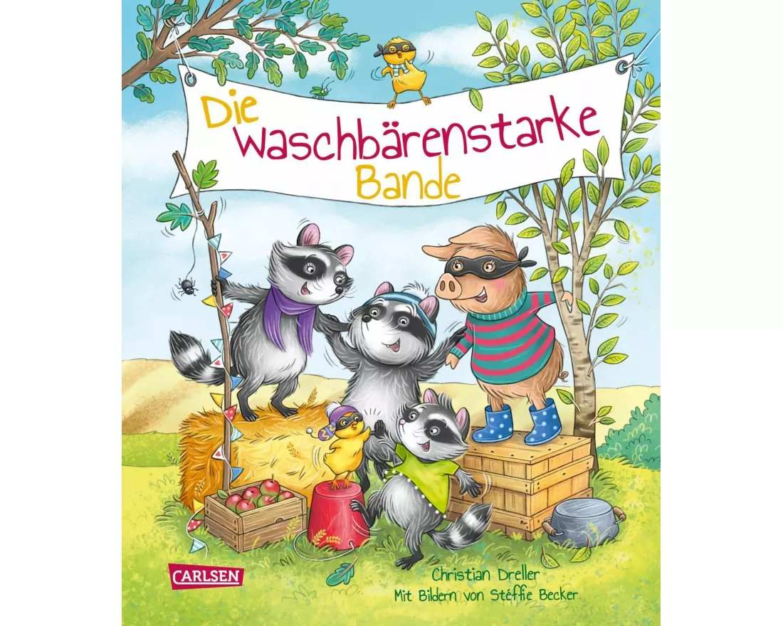 Die waschbärenstarke Bande