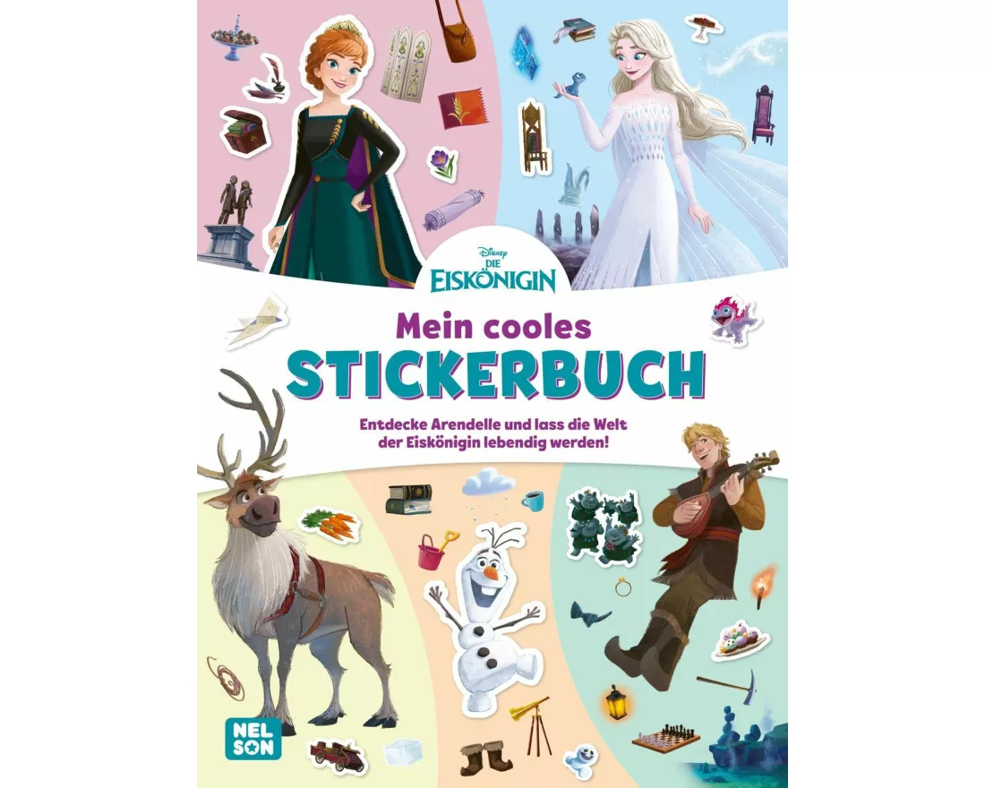 Disney Die Eiskönigin: Mein cooles Stickerbuch