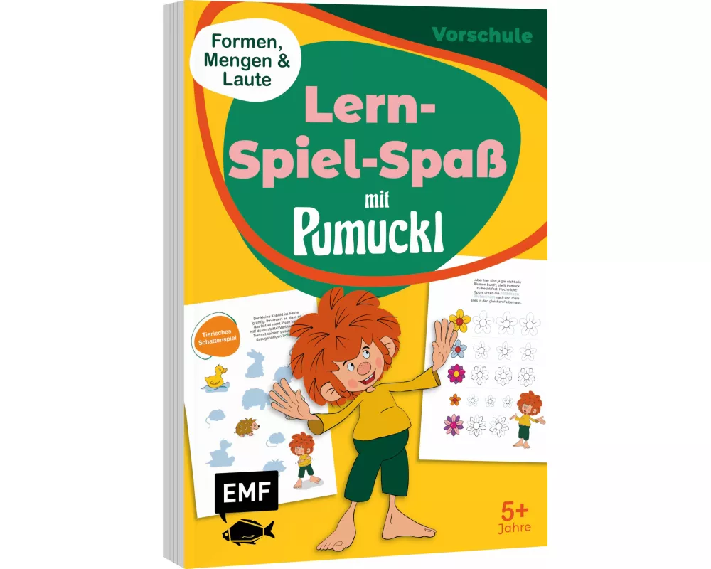 Lern-Spiel-Spaß mit Pumuckl - Mein Vorschulblock: Formen, Mengen und Laute