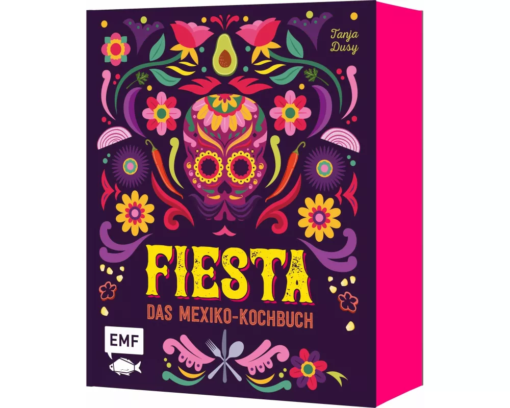 Fiesta – Das Mexiko-Kochbuch – mit edler Ausstattung und Farbschnitt