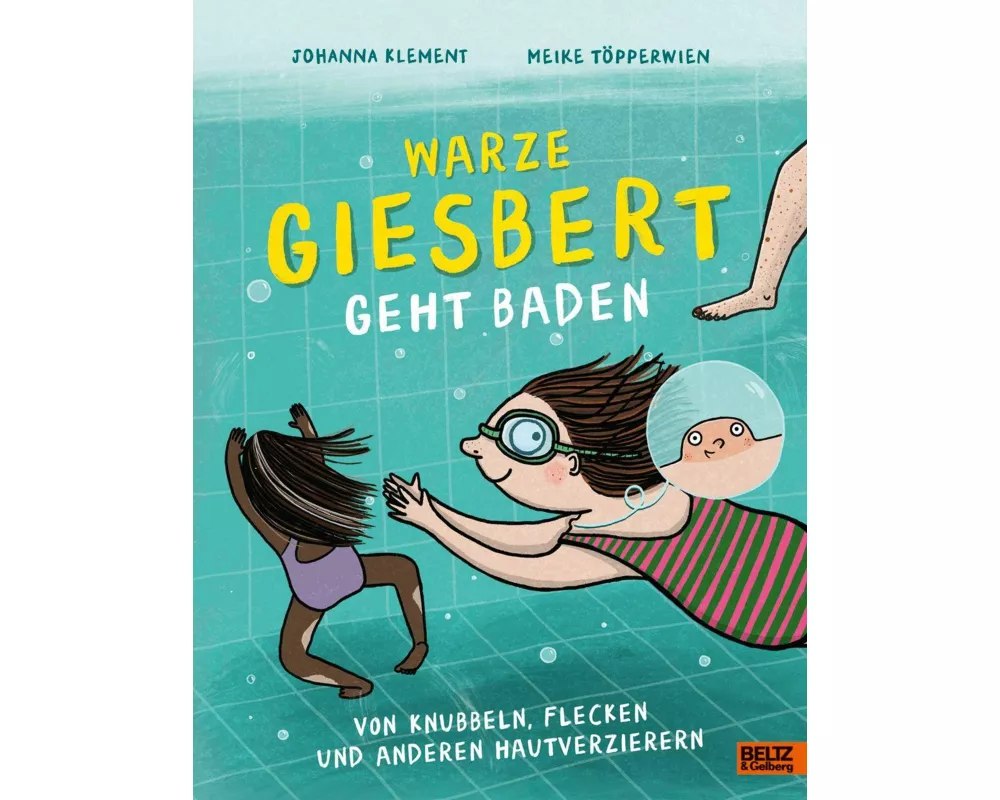 Warze Giesbert geht baden