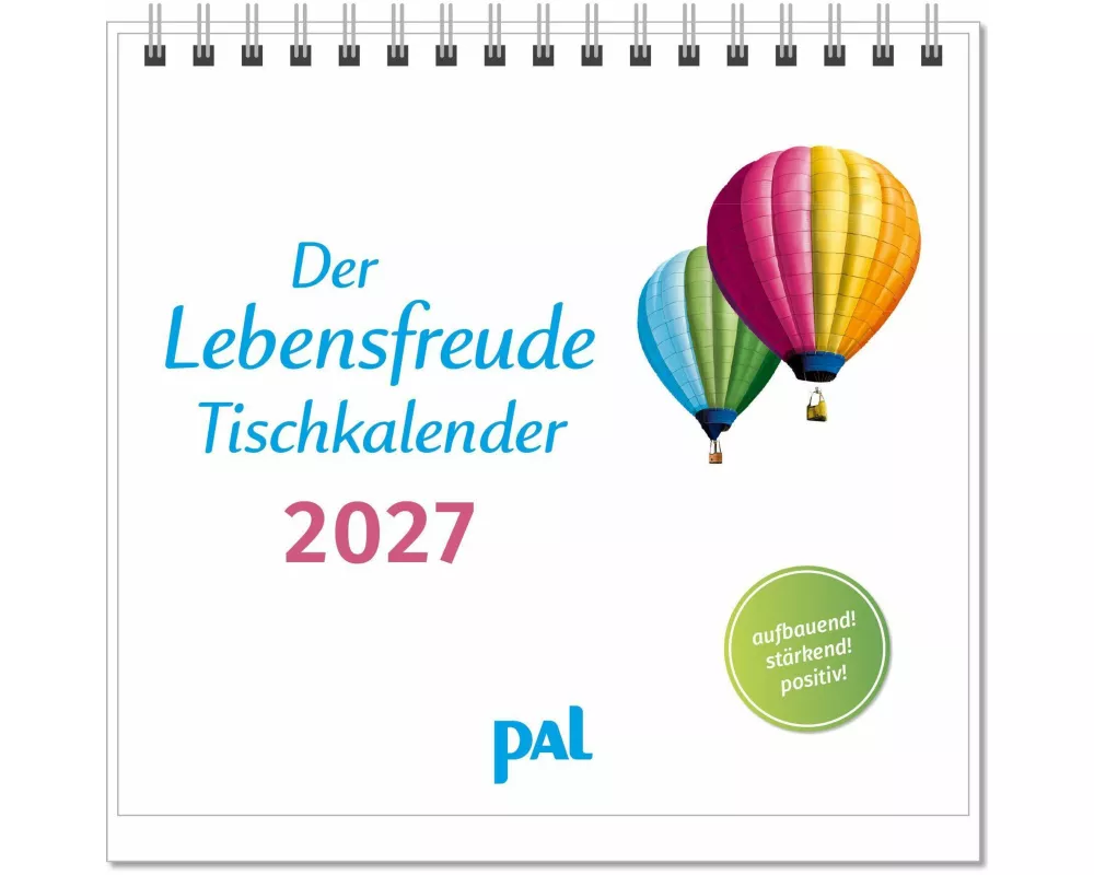 Der Lebensfreude-Tischkalender 2027