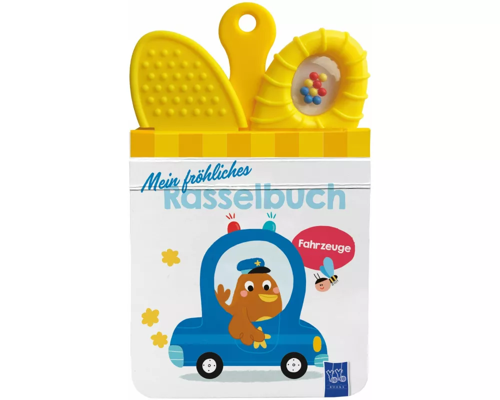 Mein fröhliches Rasselbuch - Fahrzeuge
