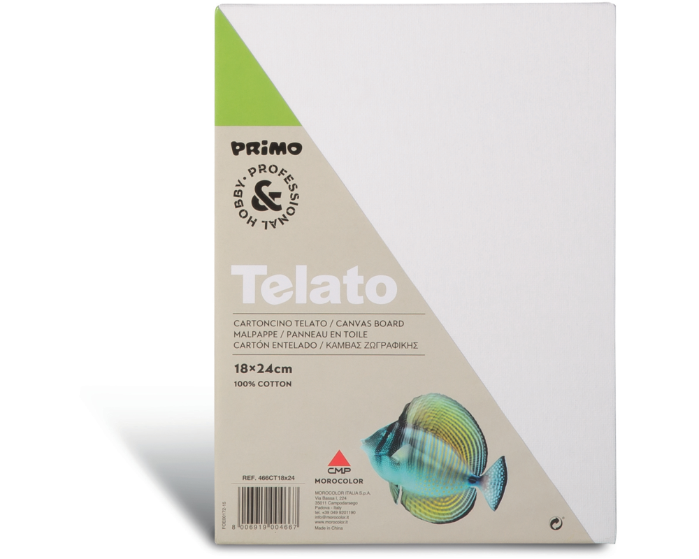 PRIMO Leinwandkarton 18x24cm 466CT18x24