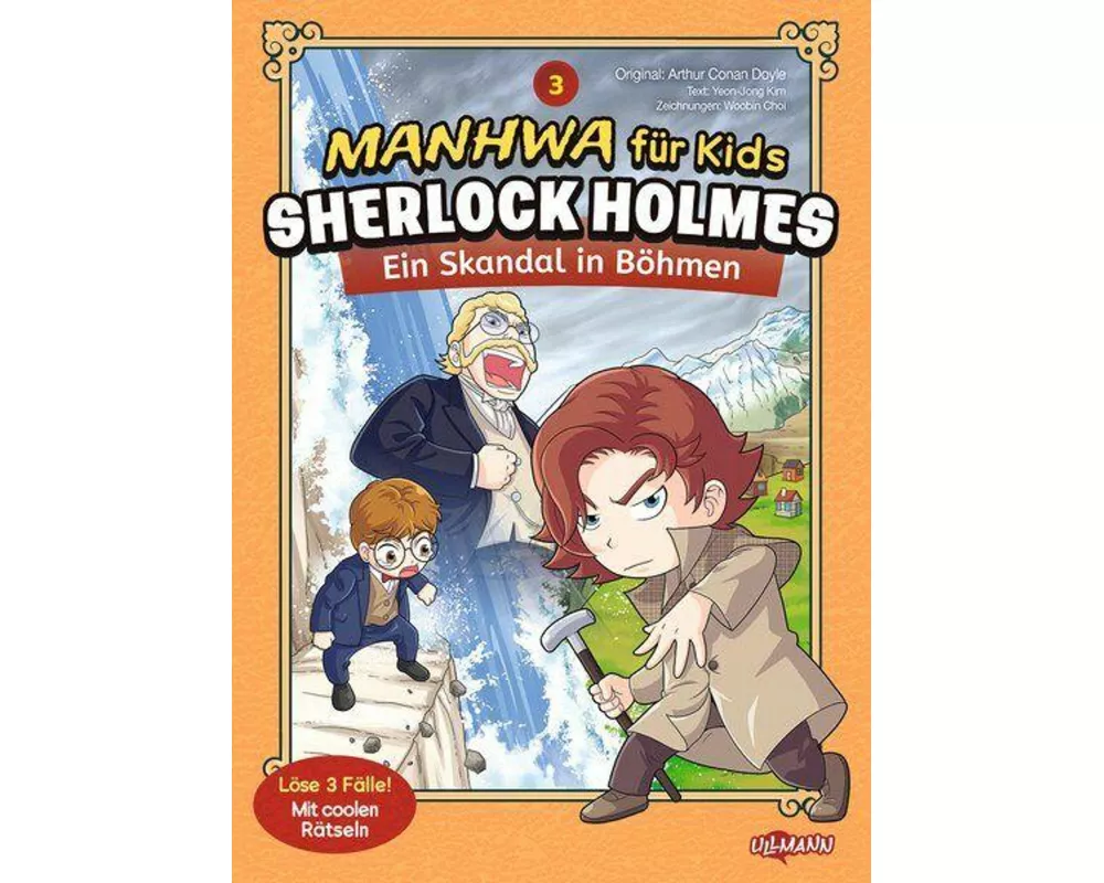 Manhwa für Kids: Sherlock Holmes (Band 3) - Ein Skandal in Böhmen
