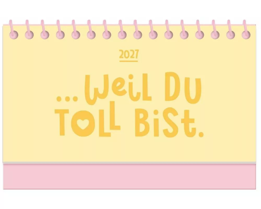Mini-Kalender Colour Up 2027 Weil du toll bist