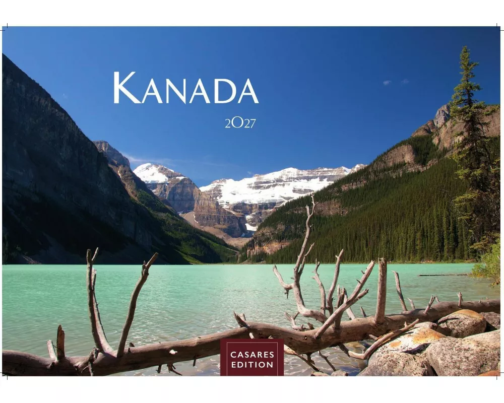 Kanada Kalender 2027 - Wandkalender | Fotokalender Nordamerika 24x35cm - Stimmungsvolle Reise durch Kanada, majestätische Natur, wilde Weiten und eind