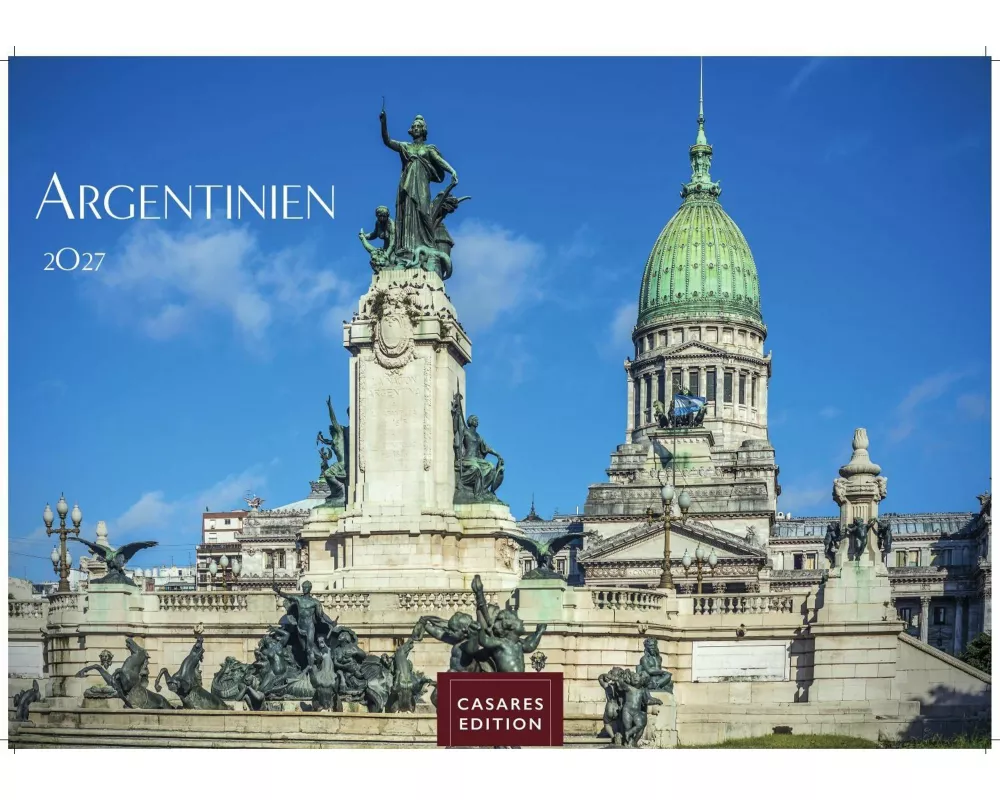 Argentinien Kalender 2027 - Wandkalender | Fotokalender Südamerika 24x35cm - Bildkalender mit beeindruckenden Fotos von Natur, Kultur & Weite, ideal a