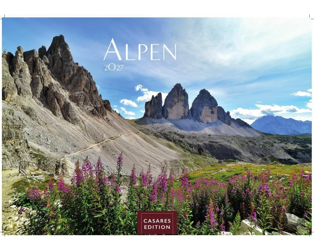 Alpen Kalender 2027 - Wandkalender | Fotokalender | Alpenkalender | Alpenländer 35x50cm Grosses Format - Hochwertiger . mit atemberaubenden Bergmotive
