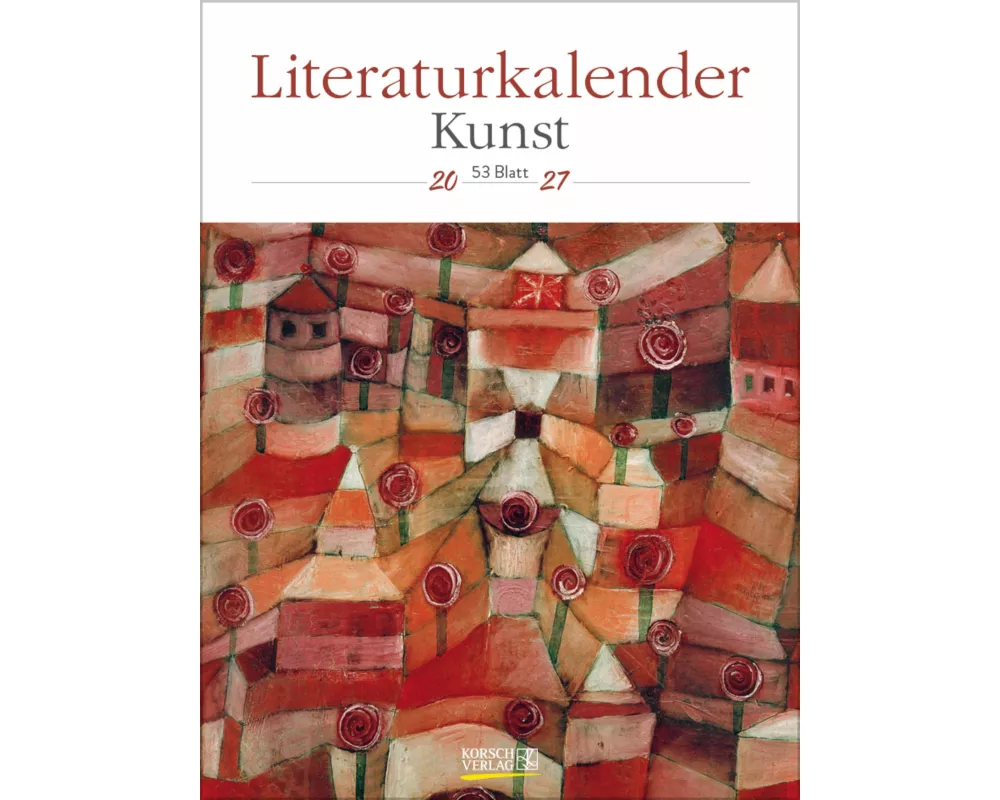 Literaturkalender Kunst 2027