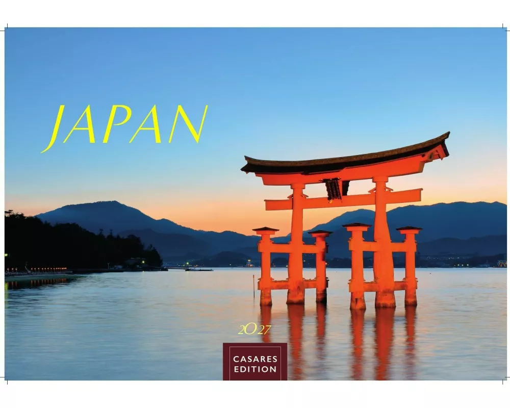 Japan Kalender 2027 - Wandkalender | Fotokalender Asien 24x35cm - Hochwertiger . mit landestypischen Motiven | Perfekt für Japan-Liebhaber