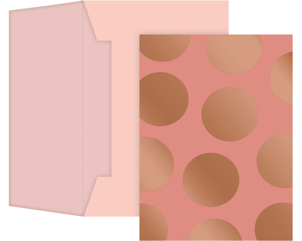 STEWO Geschenkkarte Vanda A6 2581513227 kupfer