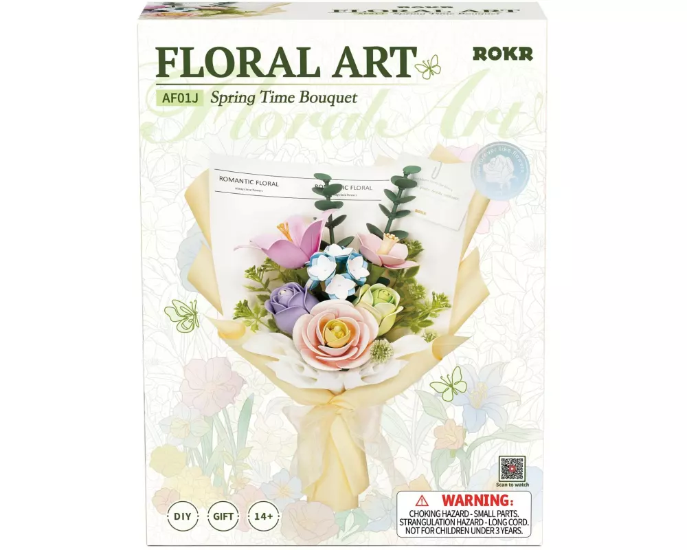 RoboTime Bausatz Spring Time Bouquet 165-teilig