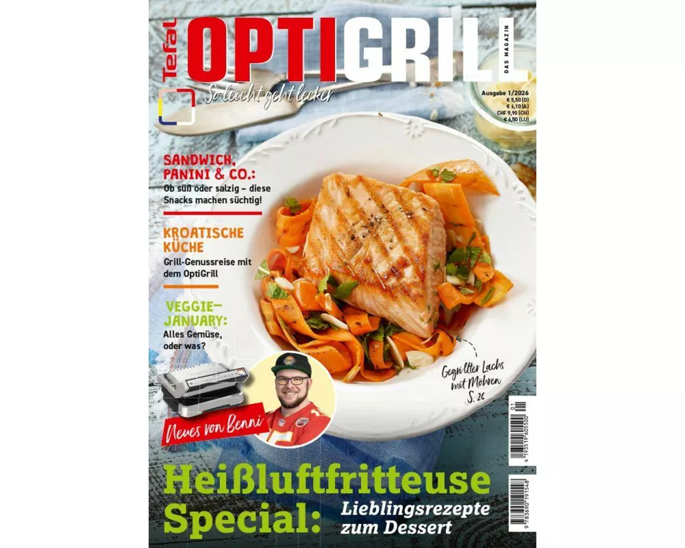 Tefal OptiGrill Magazin - Heißluftfritteuse Special