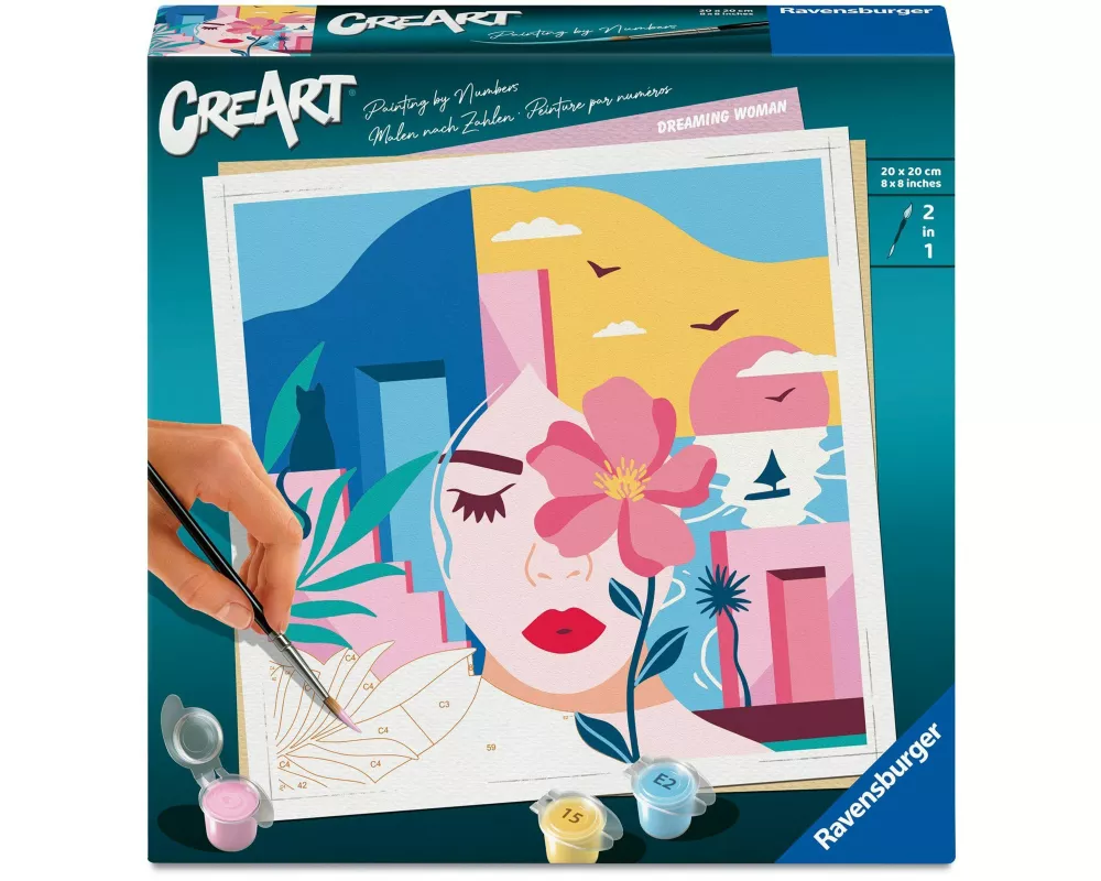 CreArt Adults Trend - Träumende Frau