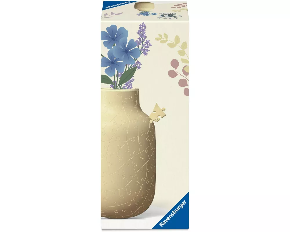 3D Puzzle Vase Butter-Yellow