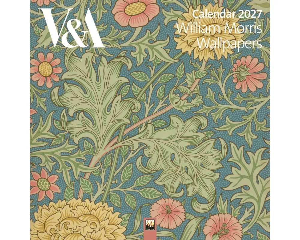 V&A: William Morris Wallpapers Wall Calendar 2027 (Art Calendar)