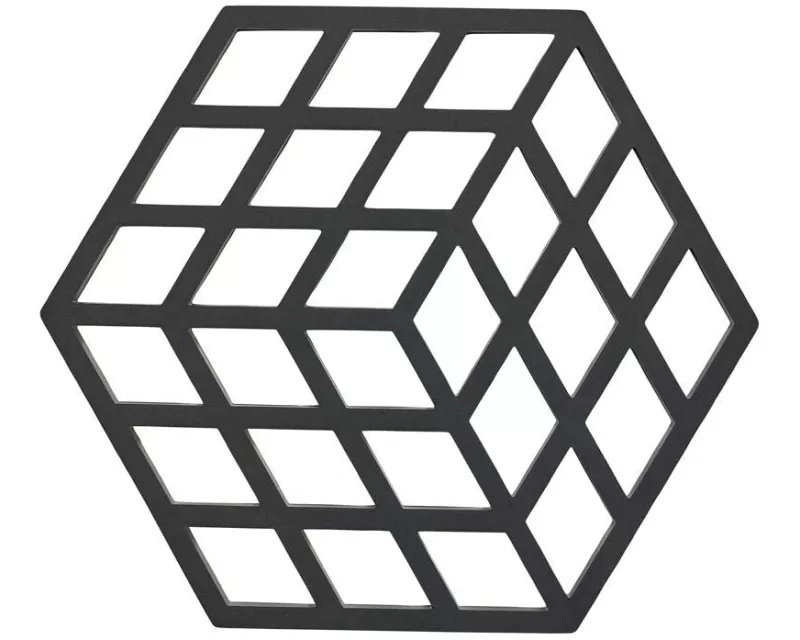 Zone Denmark Topfuntersetzer Cube Schwarz
