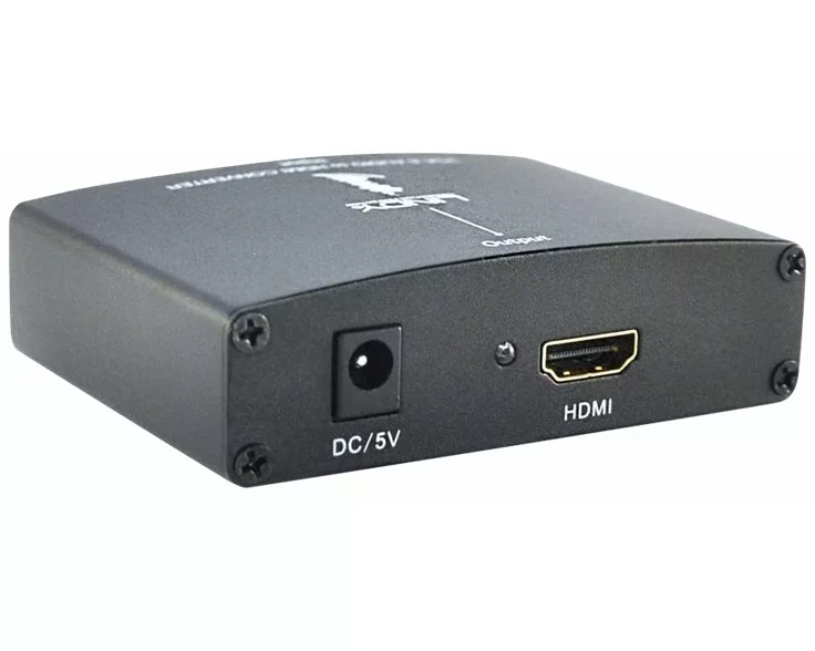 LINDY Video Adapter, VGA-HDMI, black, + converter maximum resolution 1080p not scaling