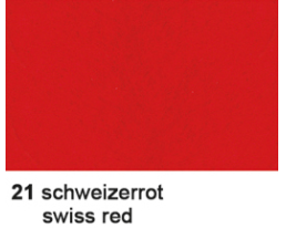 URSUS Bastelfilz 20x30cm 4170021 schweizerrot,150g 10 Bogen