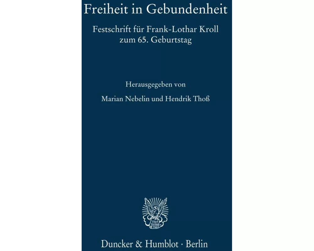 Freiheit in Gebundenheit