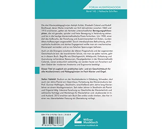 Die einfache runde Bewegung am Klavier