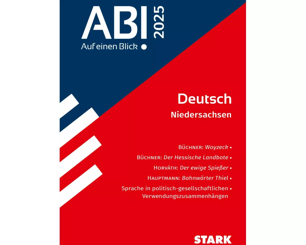 STARK Deutsch - Abi - Auf einen Blick! 2025 Niedersachsen