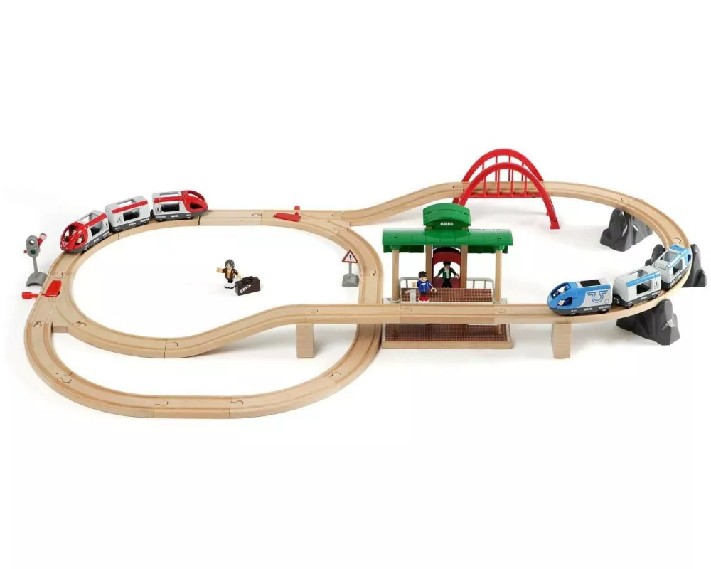 BRIO Eisenbahn Reisezug Set