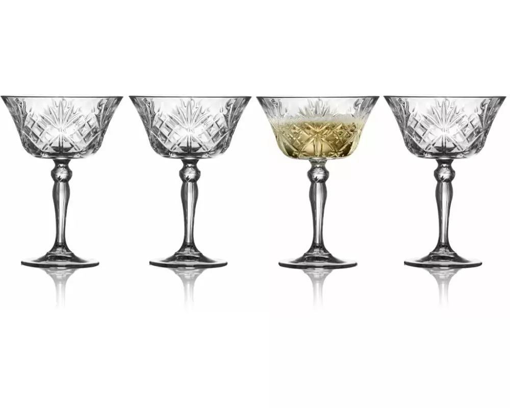 Lyngby Champagnerglas Melodia 4 Stück, 26 cl