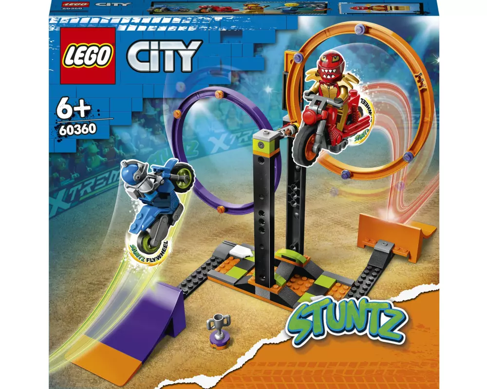 LEGO City Stuntz Kreisende Reifen-Challenge 60360