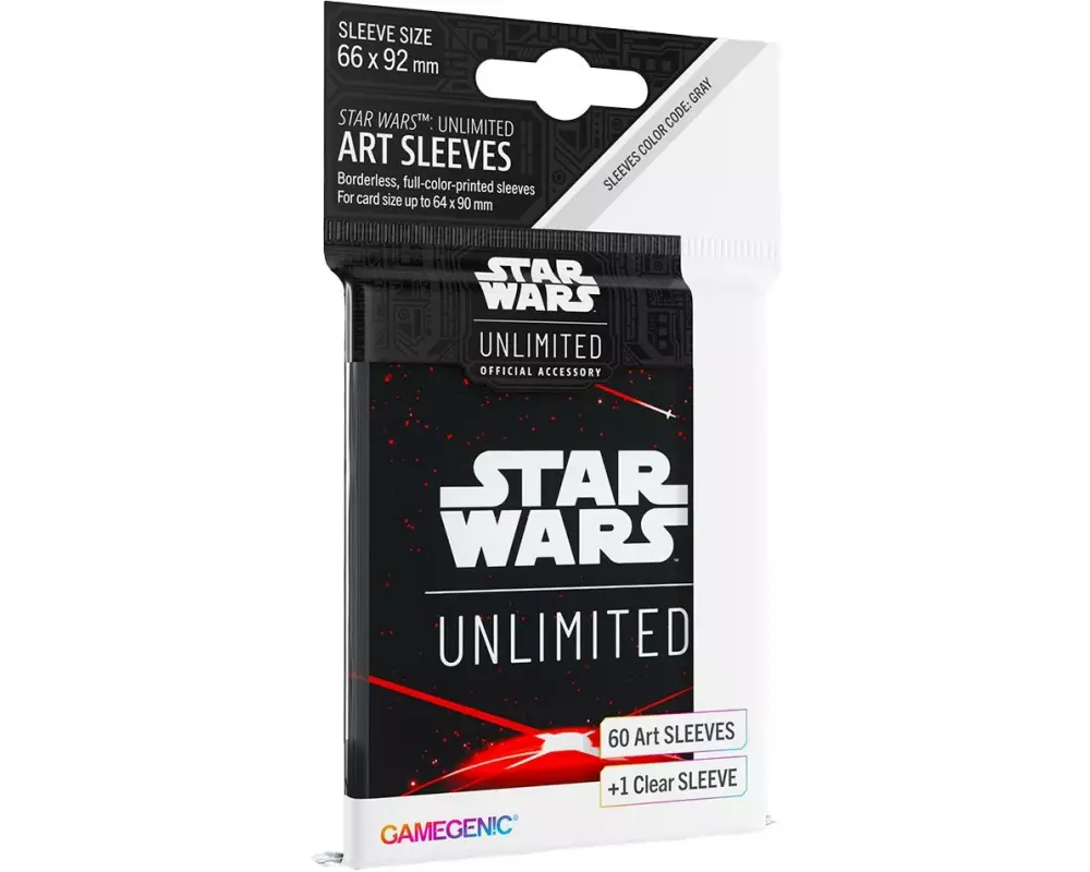 Asmodée Kartenhülle Art Sleeves Space Red 60 +1 Stk.