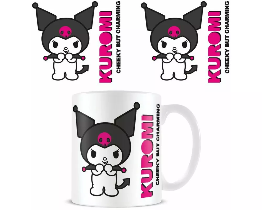 Kuromi (cheeky Character) White Pod Mug