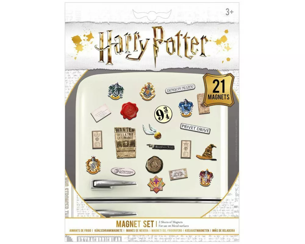 Harry Potter (core) Magnet Set