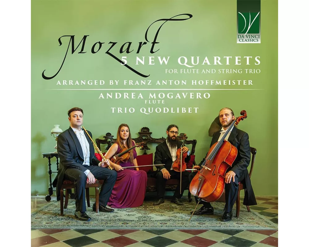 5 New Quartets for Flute and String Trio,Arranged