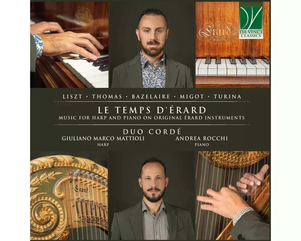 Le Temps D''rard: Music for Harp and Piano on Orig
