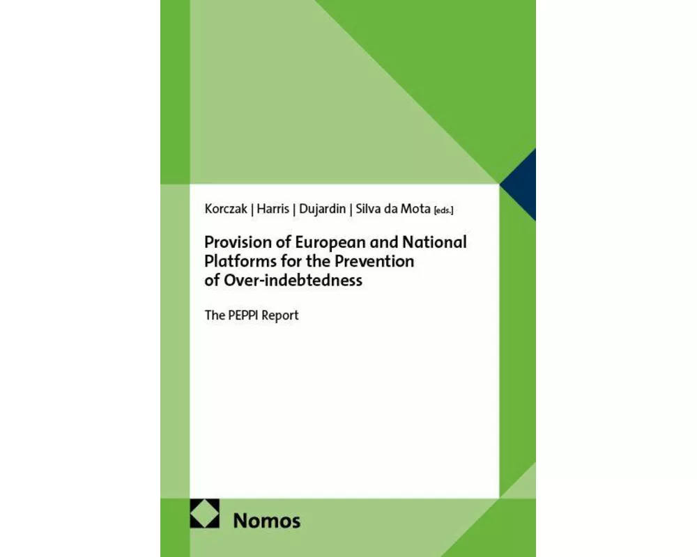 Provision of European and National Platforms for the Prevention of Over-indebtedness