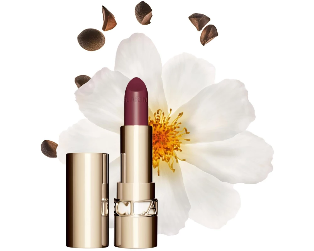 Clarins Joli Rouge Satin 744 soft plum